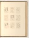 Sebastien Le Clerc, Vol. V., Illustrationen für ein Zeichenlehrbuch, Inv. Nr.: Frankreich nach …