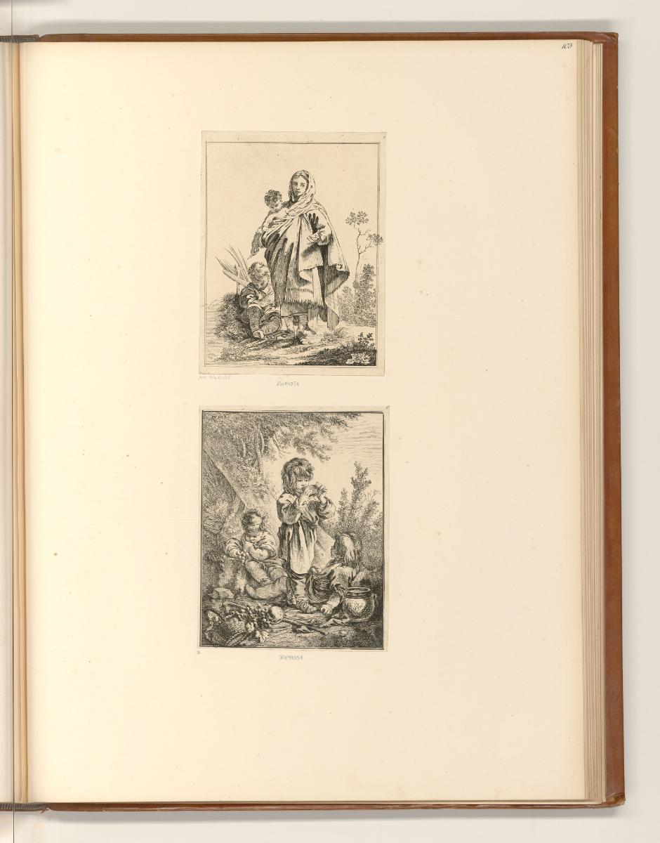 Ch. Parrocel. N.N. et C. Coypel. G.Huquier. P. Subleyras. C. Natoire. M. E. D'A. Bardon. J.B. G…