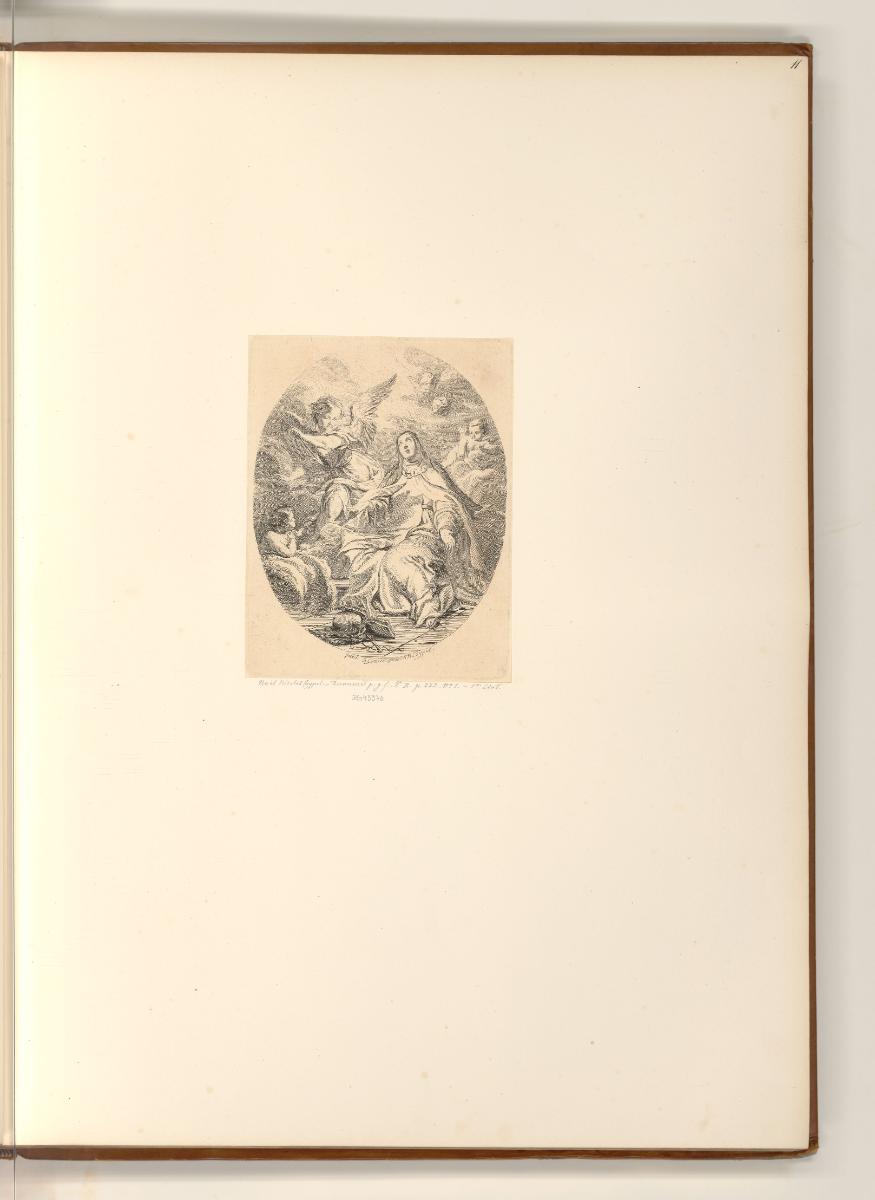 Ch. Parrocel. N.N. et C. Coypel. G.Huquier. P. Subleyras. C. Natoire. M. E. D'A. Bardon. J.B. G…