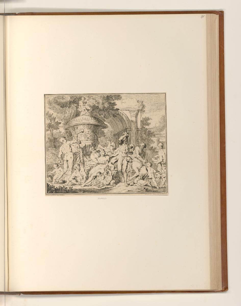 Ch. Parrocel. N.N. et C. Coypel. G.Huquier. P. Subleyras. C. Natoire. M. E. D'A. Bardon. J.B. G…