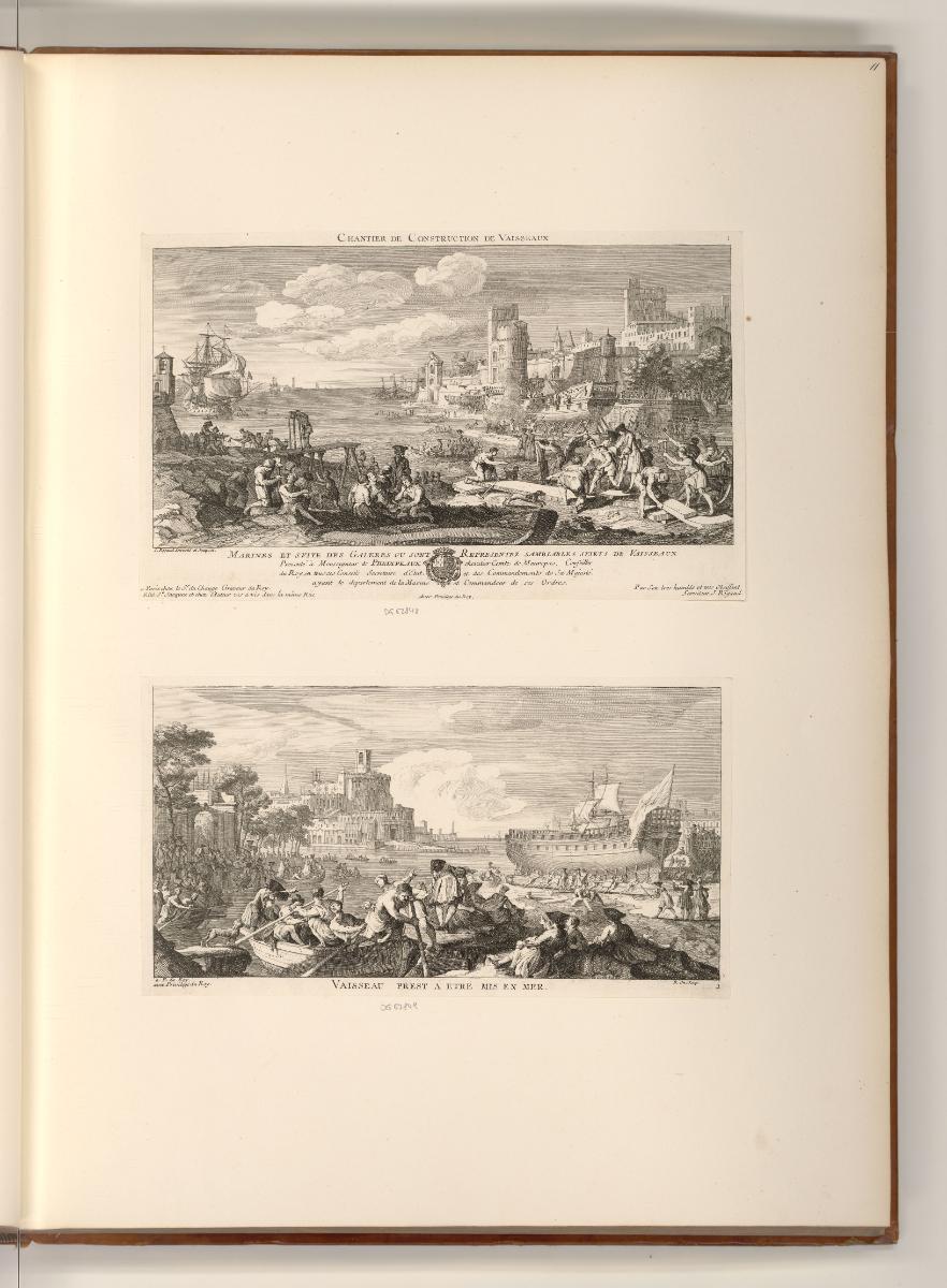 Jean Rigaud, Chantier de Construction de Vaisseaux; Vaisseau prest a etre mis en mer, Inv. Nr.:…
