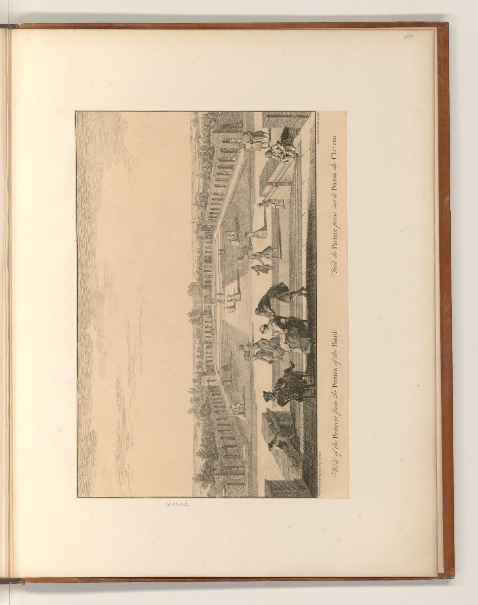 Jean Rigaud, View of the perterre from the portico of the House, Inv. Nr.: Frankreich nach Sekt…