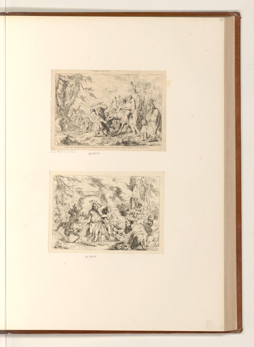 C. H. Watelet. M.Marg. Lecomte. I.L. Fel. de la Rue, et son frère cadet F.H. de la Rue. C. Eise…
