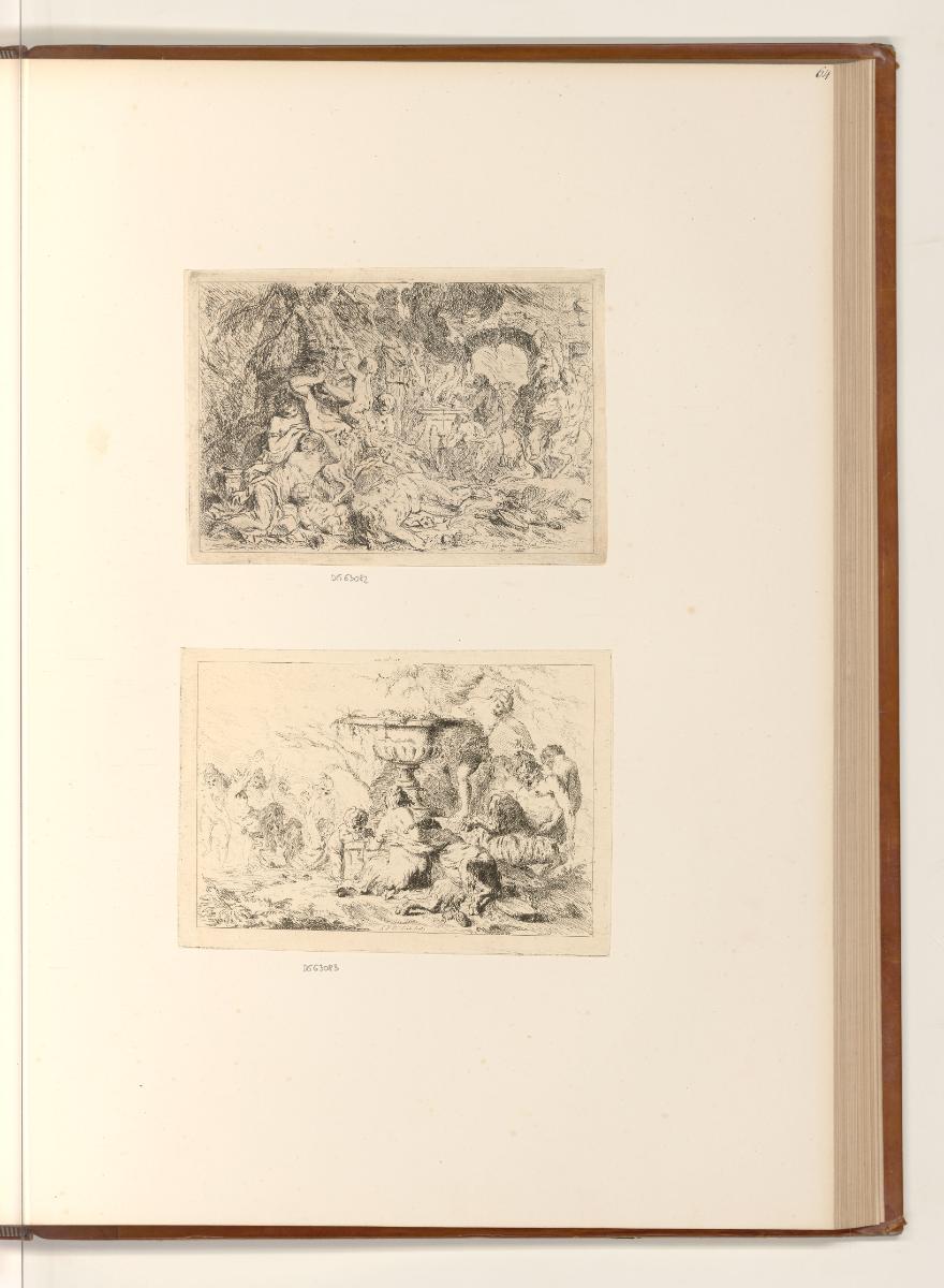 C. H. Watelet. M.Marg. Lecomte. I.L. Fel. de la Rue, et son frère cadet F.H. de la Rue. C. Eise…