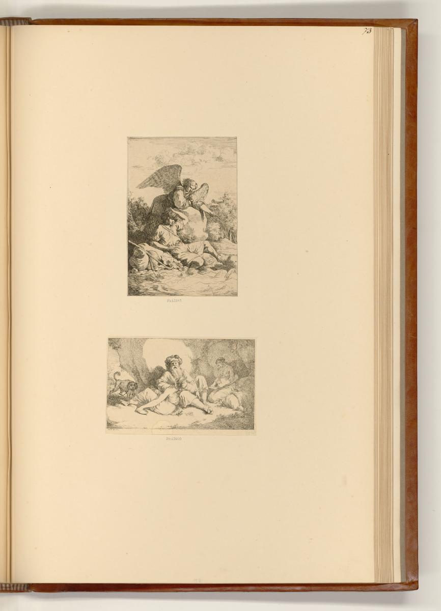 Ant. Marcenay de Ghuy; L. J. Franc. de la Grenée; Jean Jac. de la Grenée, Tobias und der Engel;…