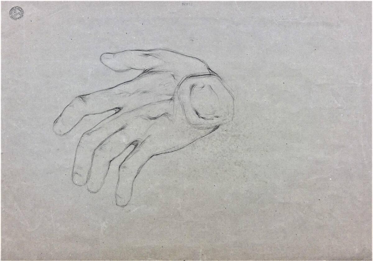 Cecil van Haanen, Handstudie, Inv. Nr.: 31836v