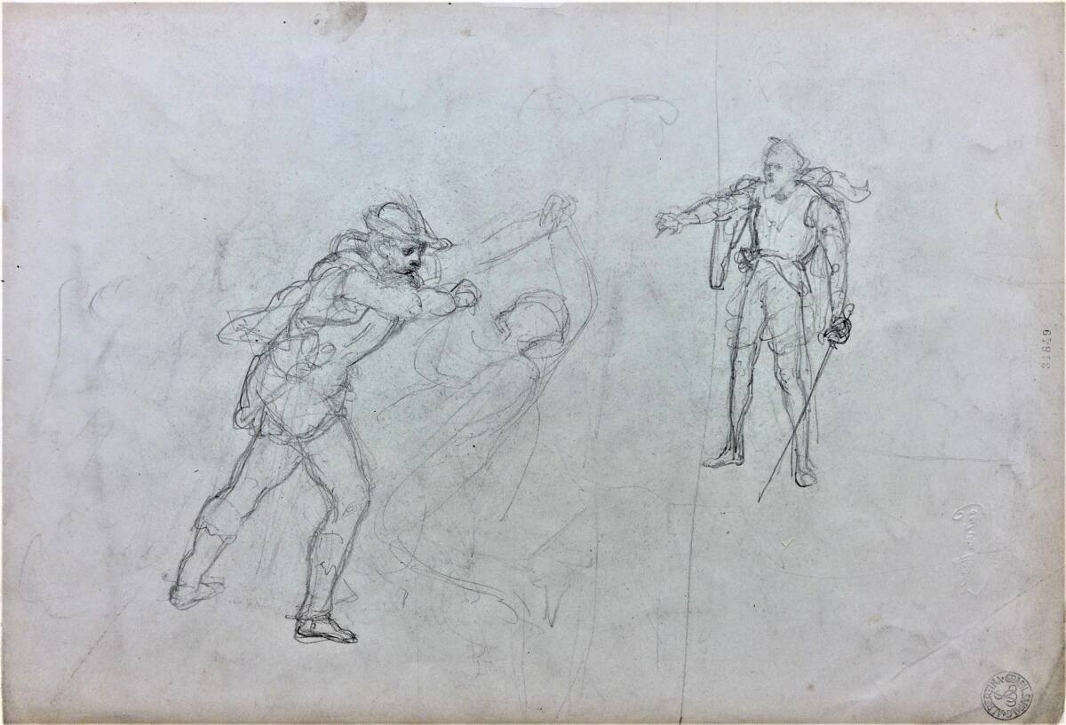 Figurenstudien, Cecil van Haanen