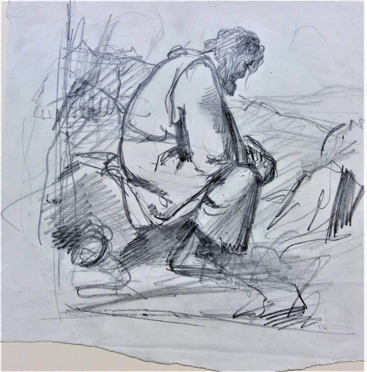 Cecil van Haanen, Sinnender Alter, Inv. Nr.: 31869r