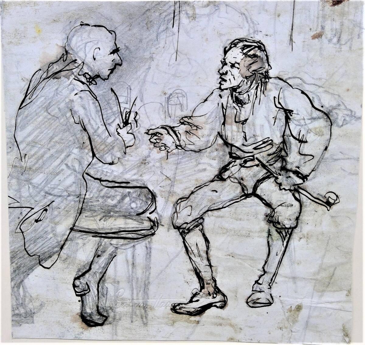 Cecil van Haanen, Im Gespräch, Inv. Nr.: 31874