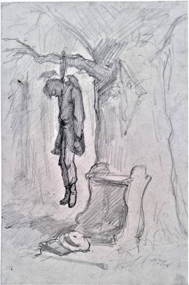 Cecil van Haanen, Erhängter, Inv. Nr.: 32005r
