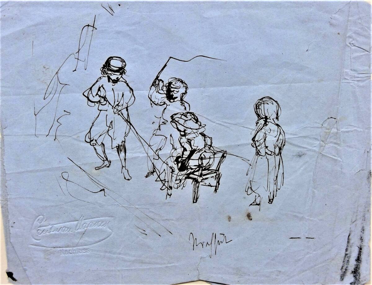 Spielende Kinder, Cecil van Haanen