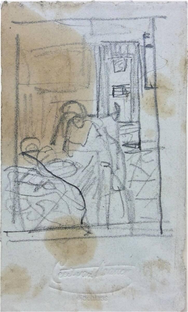 Cecil van Haanen, Interieur mit Mädchen, Inv. Nr.: 32109r