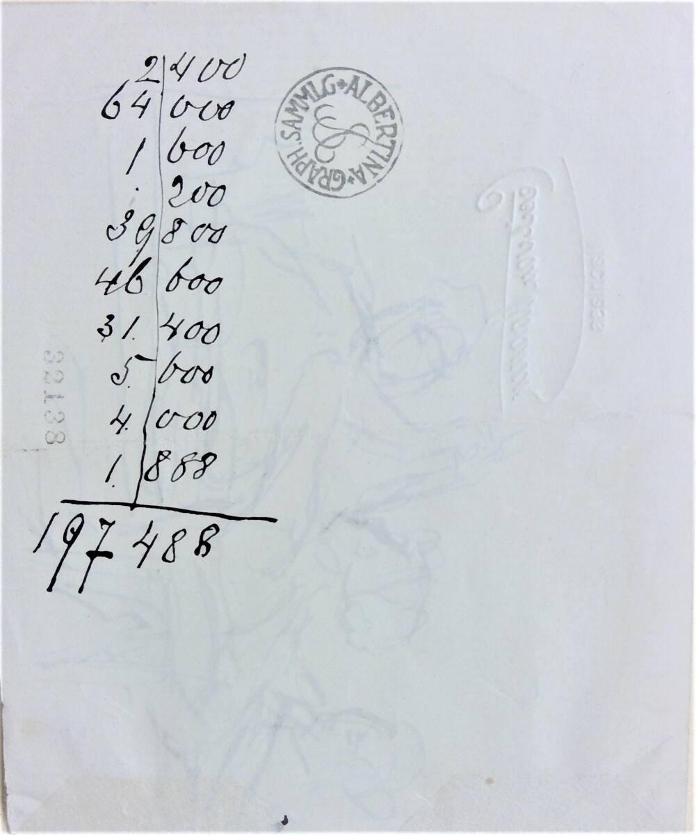 Cecil van Haanen, Rechnung, Inv. Nr.: 32138v