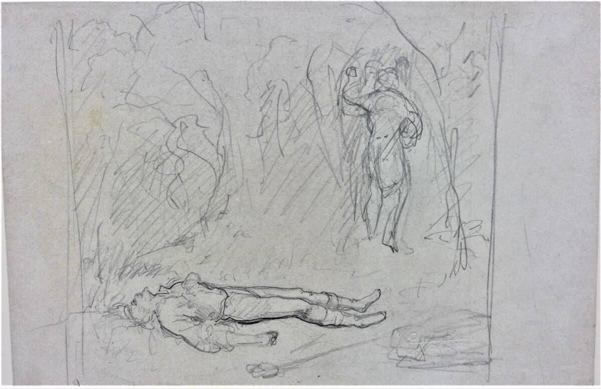 Cecil van Haanen, Toter im Wald, Inv. Nr.: 32045