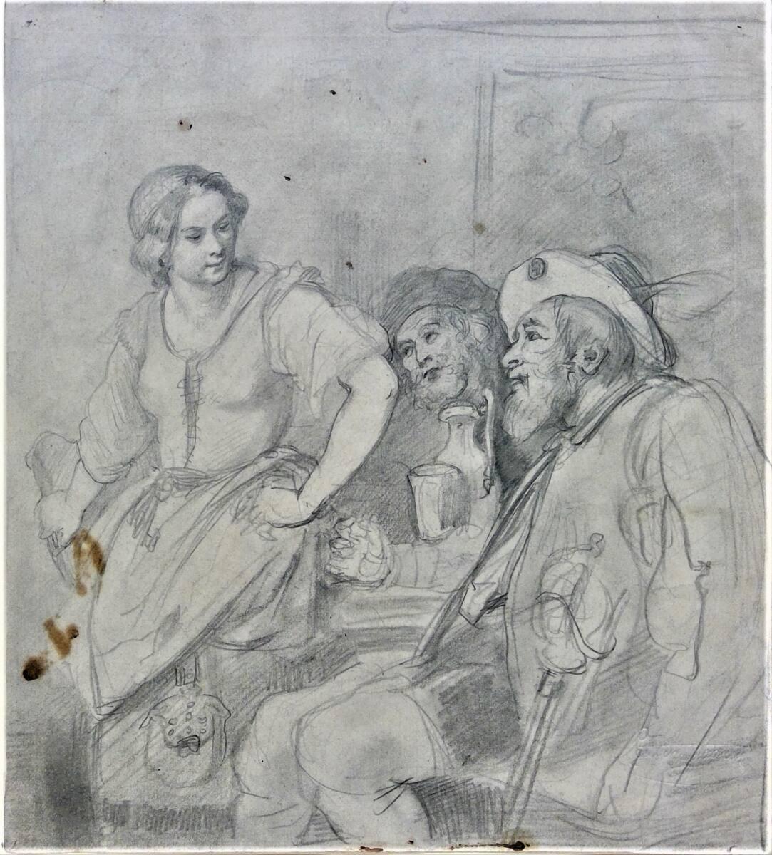 Cecil van Haanen, Im Wirtshaus, Inv. Nr.: 32053