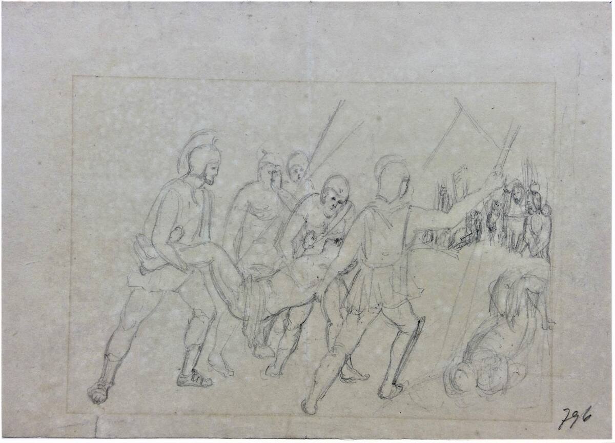 Alte Kriegsszene, Cecil van Haanen
