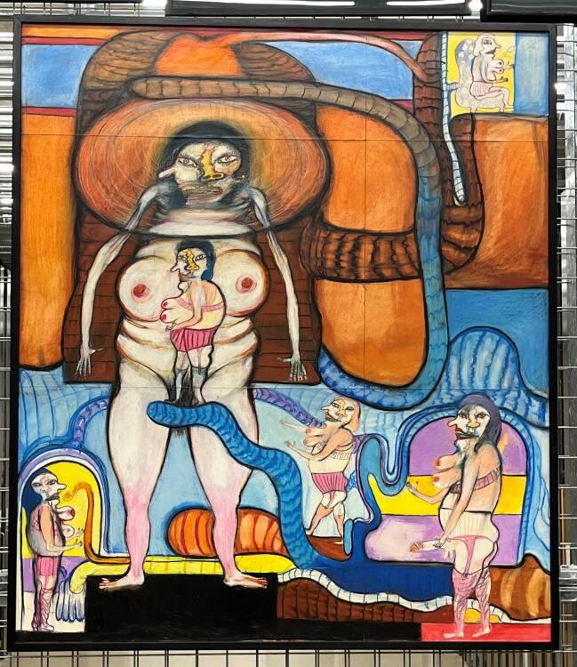 Franz Ringel, Die Außenwelt der Fernsehsprecherin, Inv. Nr.: EDLSB3144