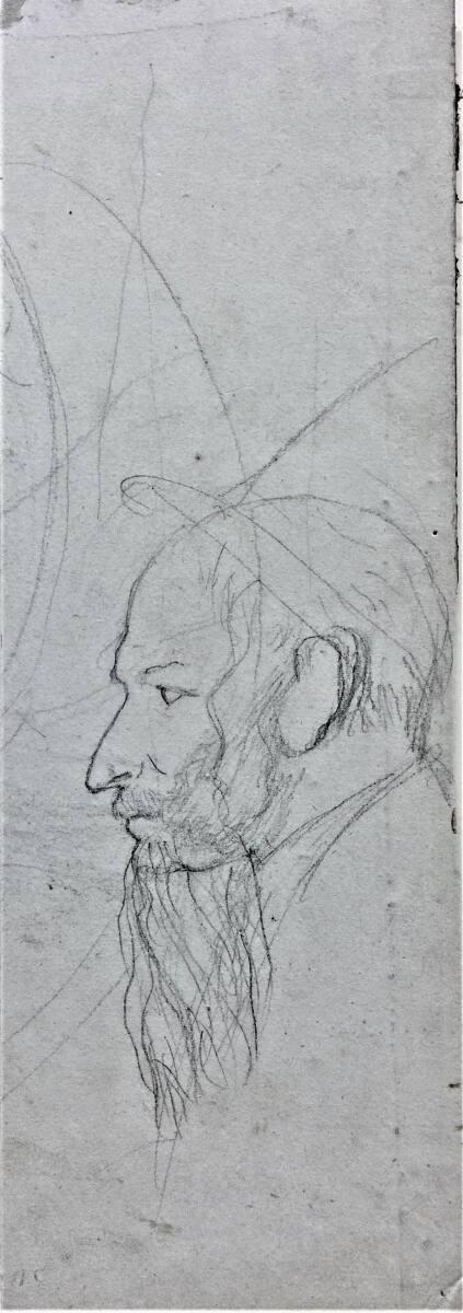 Cecil van Haanen, Kopf eines Rabbiners, Inv. Nr.: 31788
