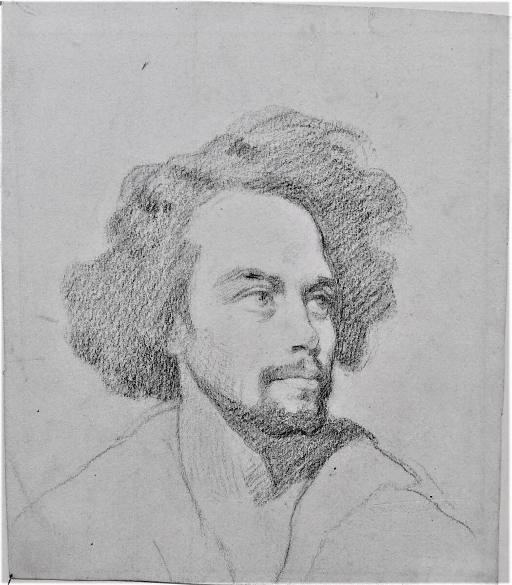Mann mit wehendem Haar, Cecil van Haanen