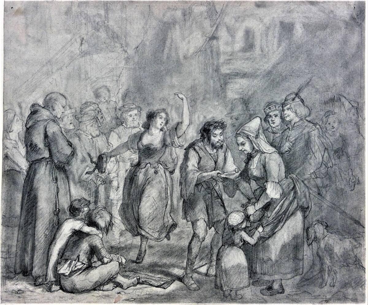 Cecil van Haanen, Tanz der Esmeralda, Inv. Nr.: 32179