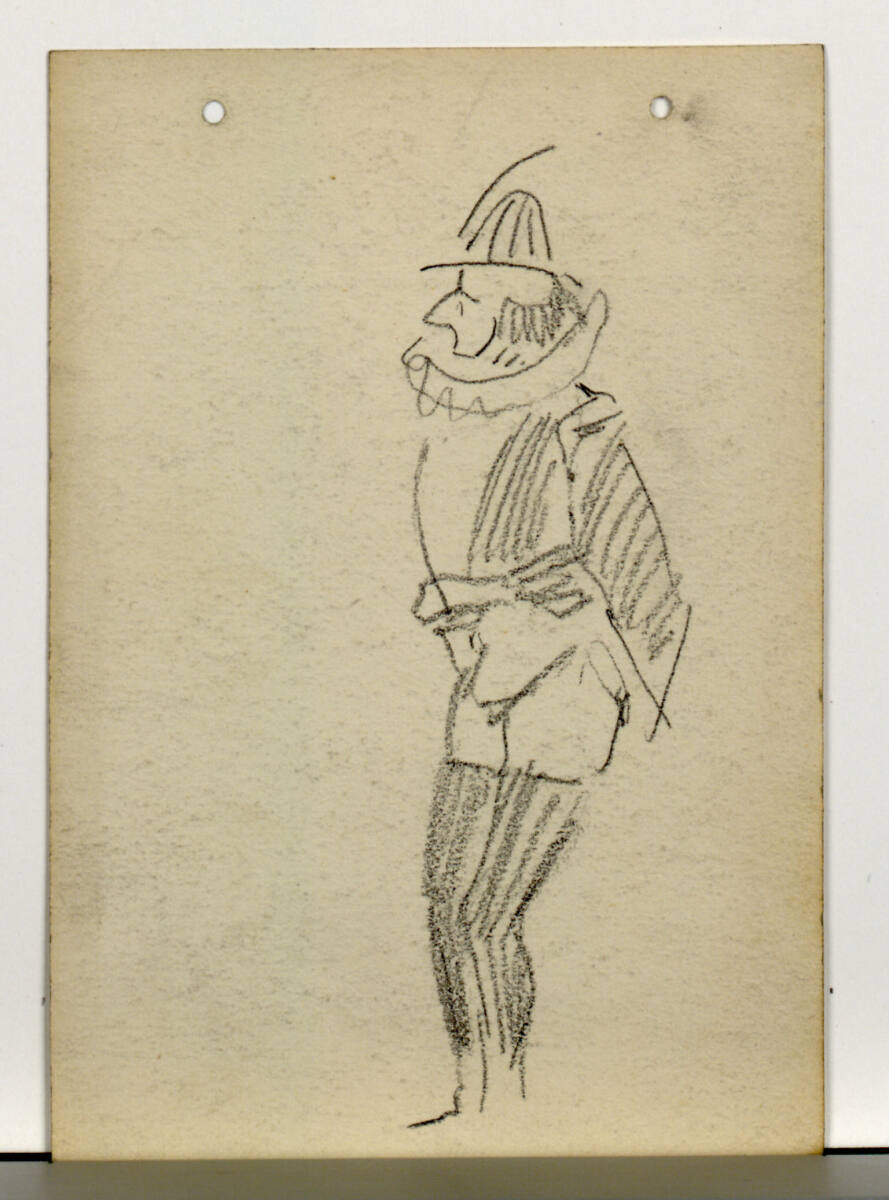 Männliche Kostümstudie, Josef Engelhart