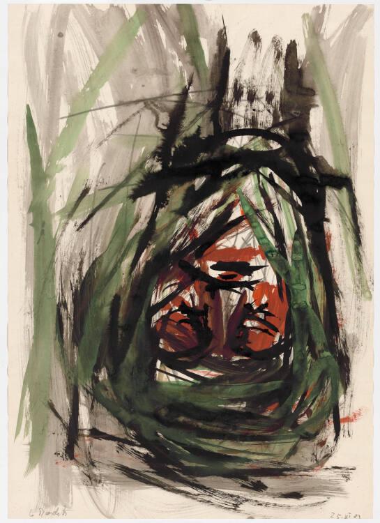 Georg Baselitz, Kopf, Inv. Nr.: 48525