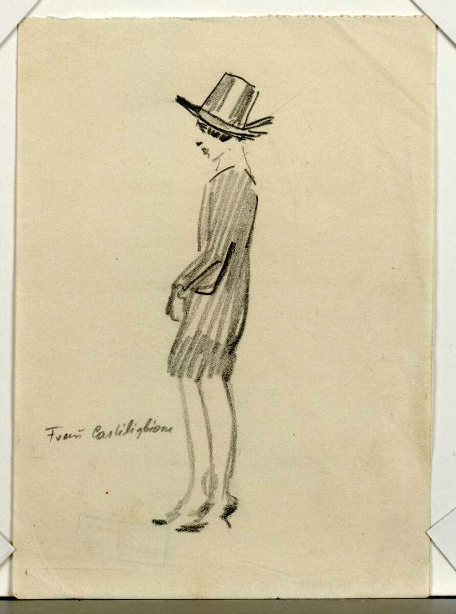 Frau Castiligbioni, Josef Engelhart