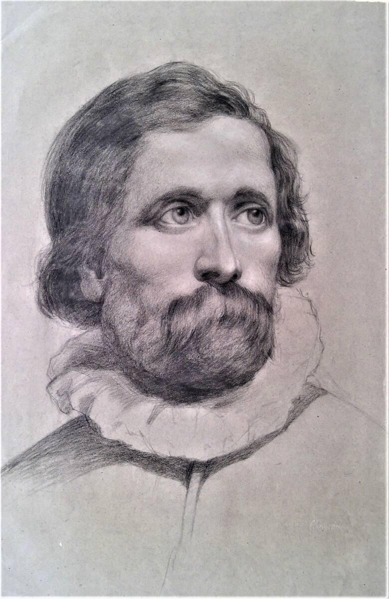 Cecil van Haanen, Mann mit Halskrause, Inv. Nr.: 32291