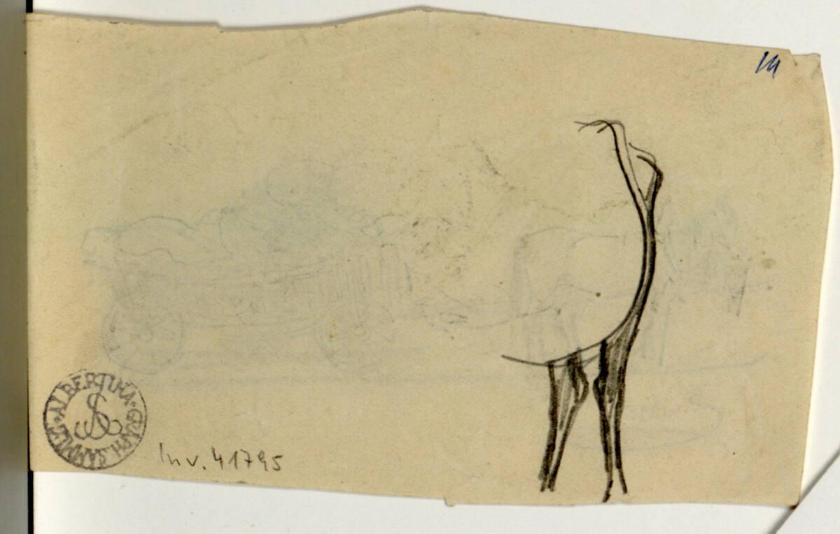 Josef Engelhart, Skizze, Inv. Nr.: 41795v