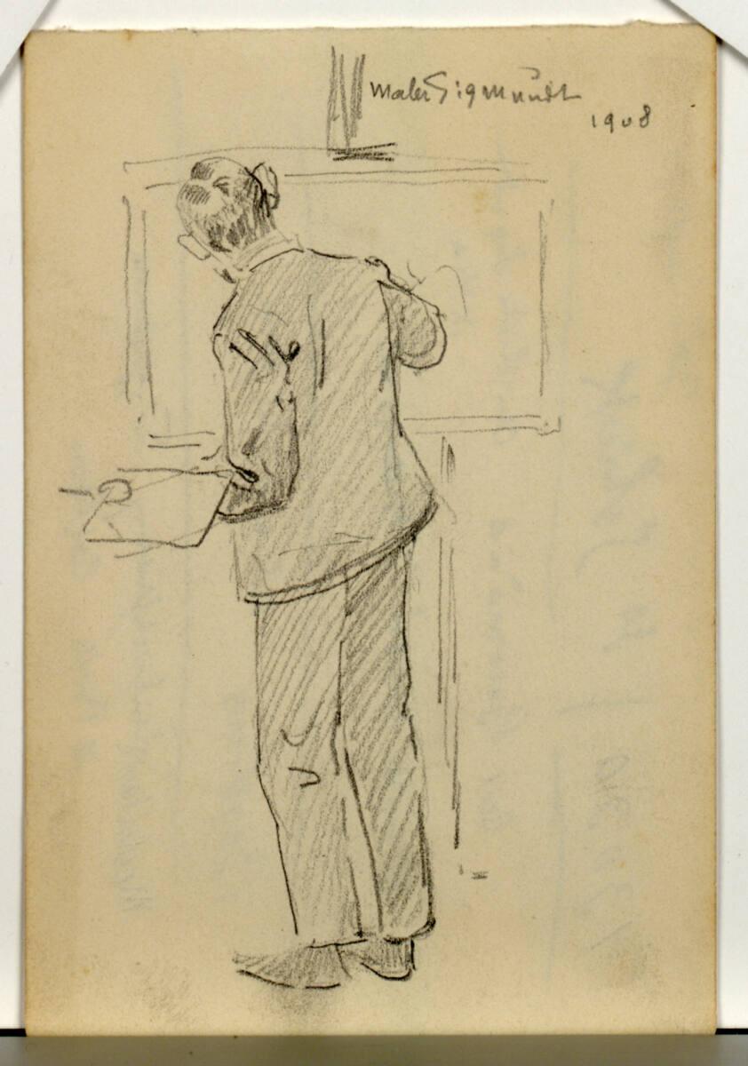Josef Engelhart, Maler Sigmundt, Inv. Nr.: 41796