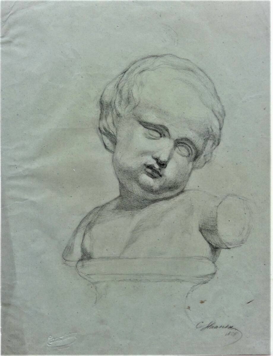Kinderbüste von vorne, Cecil van Haanen