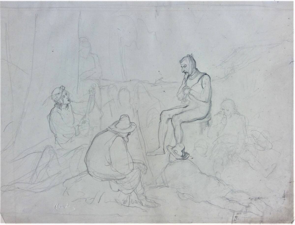 Rast am Feuer, Cecil van Haanen