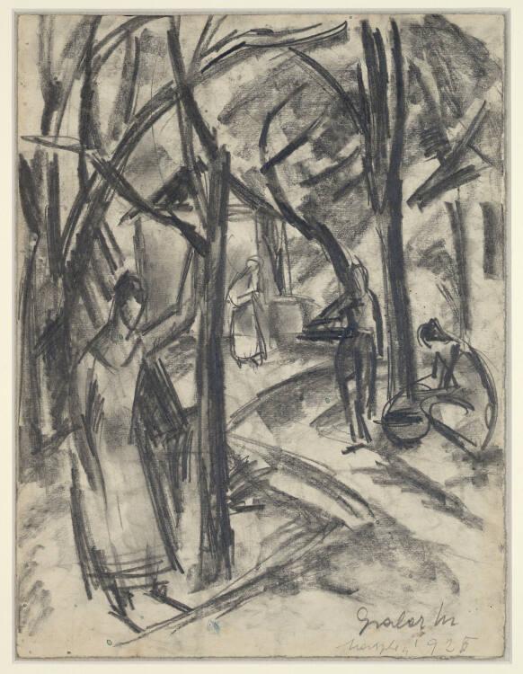 Margit Gráber, La récolte de pommes, Inv. Nr.: 41855r