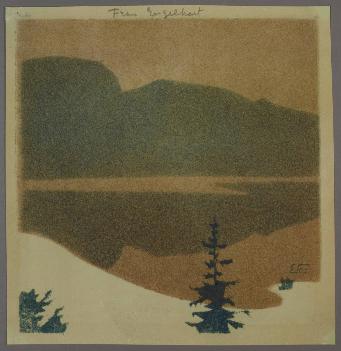 Seelandschaft I, Ernst Stöhr, 1905–1906