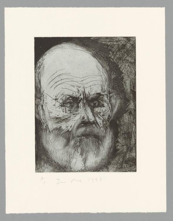 Jim Dine , Self Portrait Blue And Now, Inv. Nr.: DG2022/271