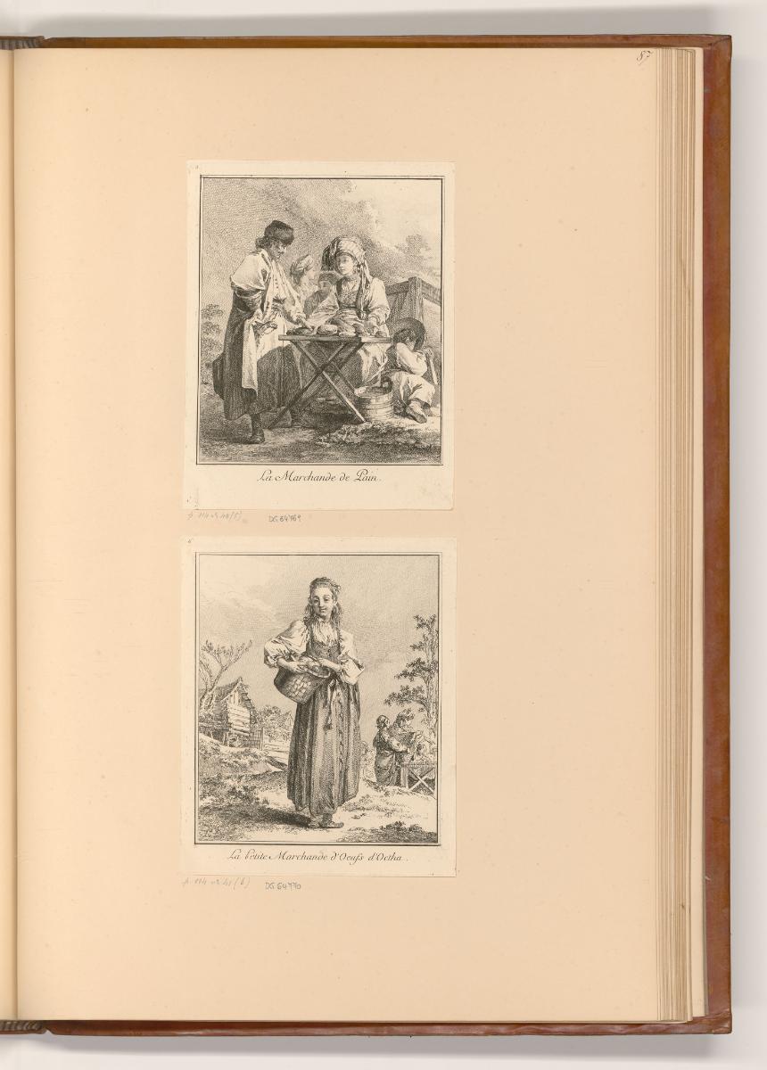Pierre Ant de Machy; Ch. Bellard; Jos. Fratrel; Jean Bern. Restout; Louis Germain; Hub. Robert;…