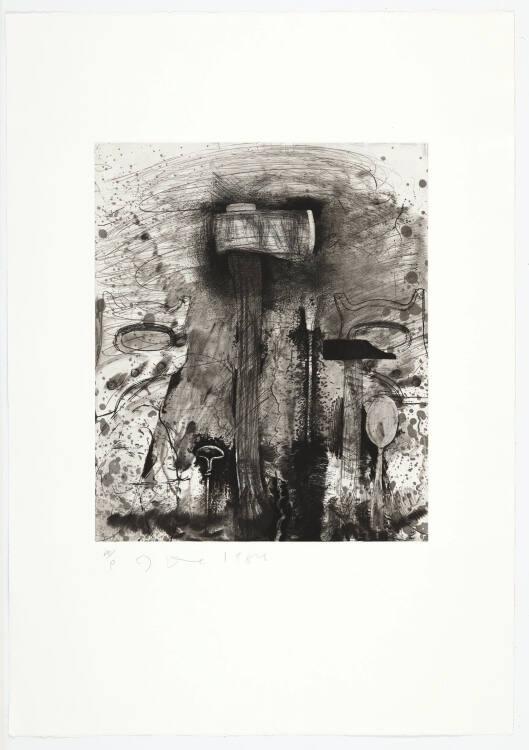Jim Dine , The New French Tools 4 - Roussillon , Inv. Nr.: DG2022/197
