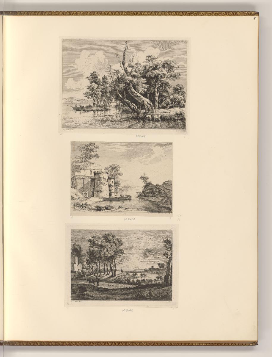 Jean Jacques Boissieu, Diverse Landschaften, Inv. Nr.: Frankreich nach Sektionen III/34, F/III/…