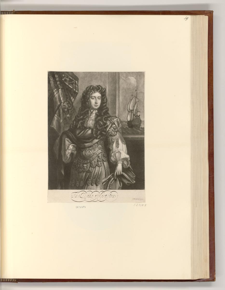 Britische Druckgrafiken des 17. und 18. Jahrhunderts, The Duke of Grafton, Inv. Nr.: England na…