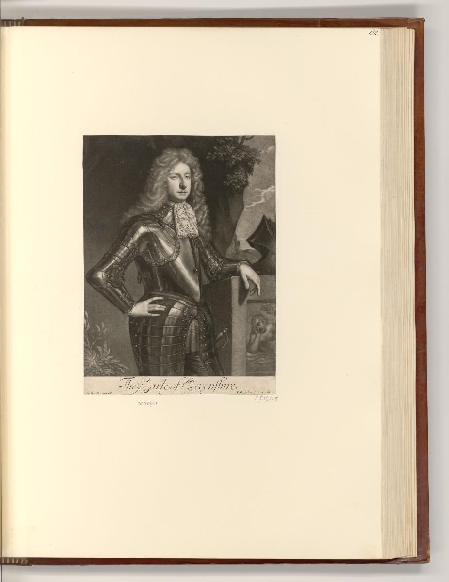 Britische Druckgrafiken des 17. und 18. Jahrhunderts, The Earle of Devonshire, Inv. Nr.: Englan…