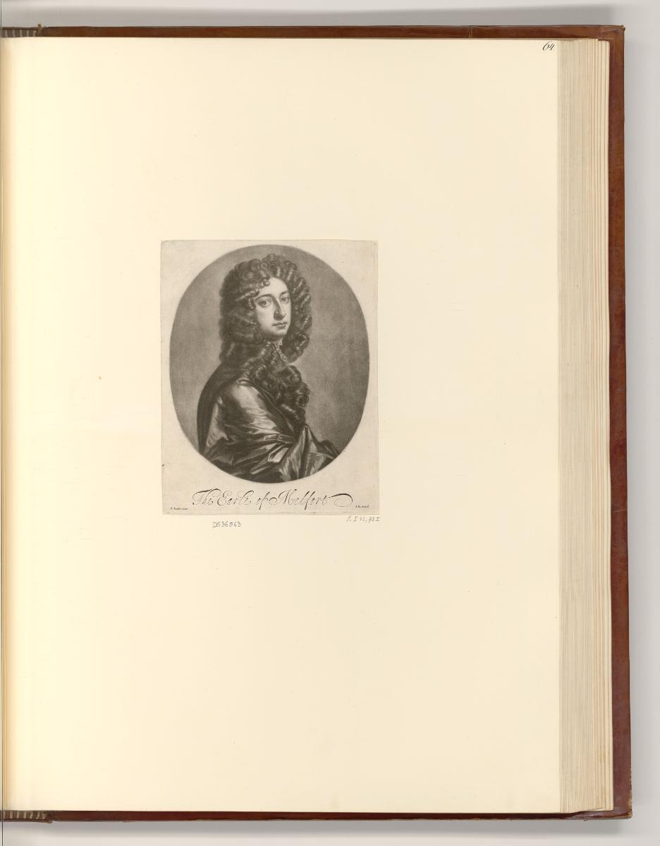 Britische Druckgrafiken des 17. und 18. Jahrhunderts, The Earle of Melfort, Inv. Nr.: England n…