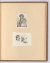Dom. Vivant Denon, Vol. II., Porträt eines sitzenden Mannes; Porträt zweier Männer im Profil, I…