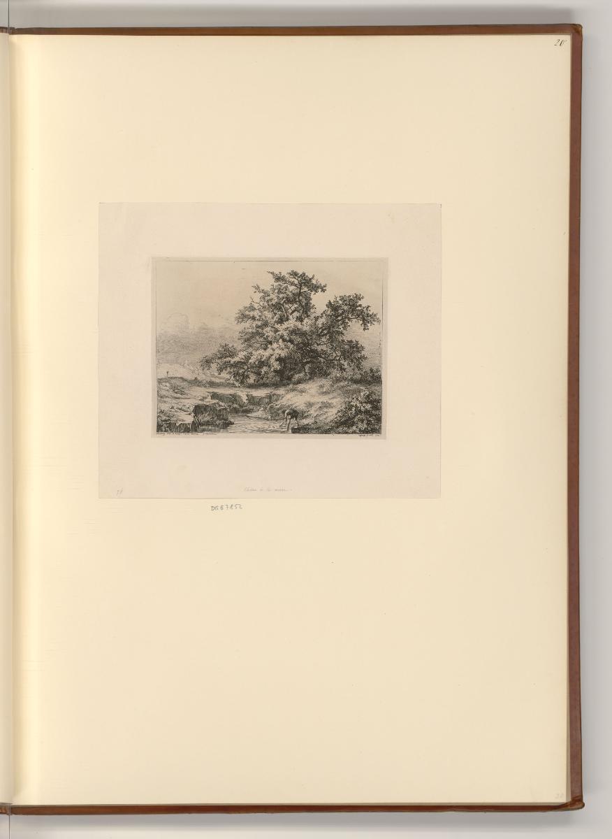 Eugène Bléry, Baum am Fluss, Inv. Nr.: Frankreich nach Sektionen III/41, F/III/41/20