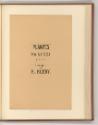 Eugène Bléry, Titelblatt, Plantes variées gravées á l'eau-forte par Eug. Blery, Inv. Nr.: Frank…