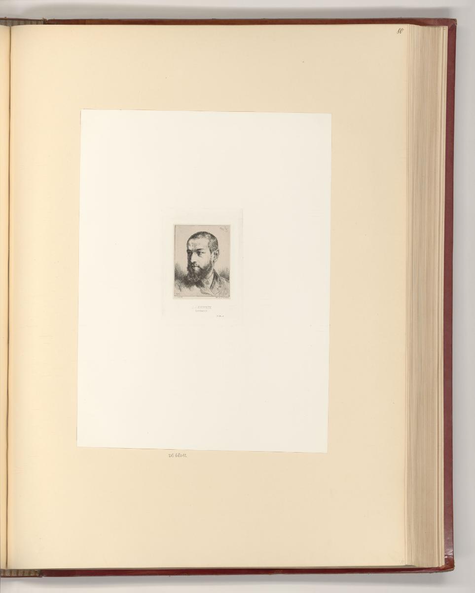 Alexandre Calame; Charles Emile Jacque; Honoré Daumier, Porträt Jules-Joseph Guiffrey, Inv. Nr.…