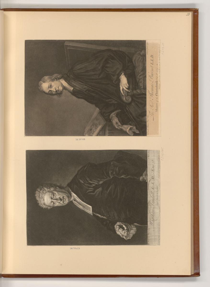 Schabblätter von John Faber, Matthew Tindall; The Revd Thomas Burnet LLD, Inv. Nr.: England nac…