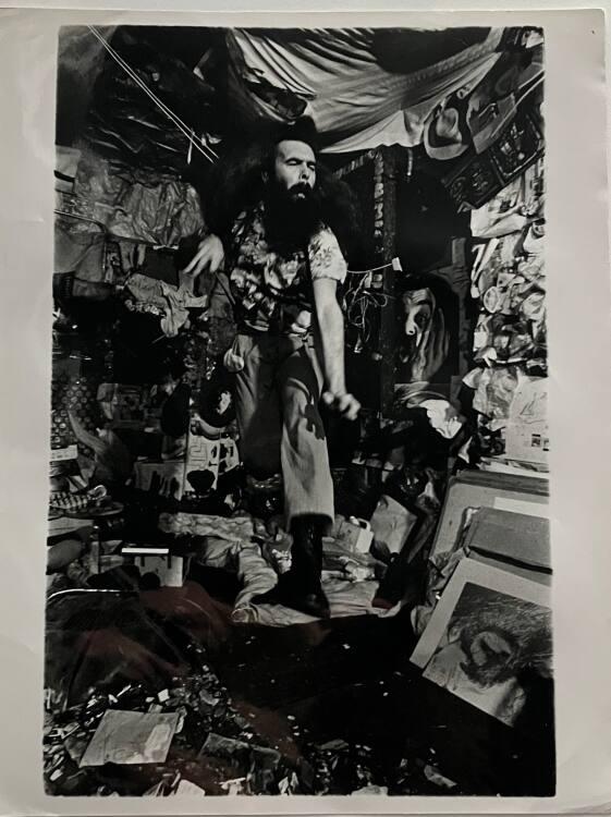 Karl Heinz Koller, Johann Jascha, Jascha, Body- Art-Sequenzen -  "Lebender Kern", Inv. Nr.: Fot…