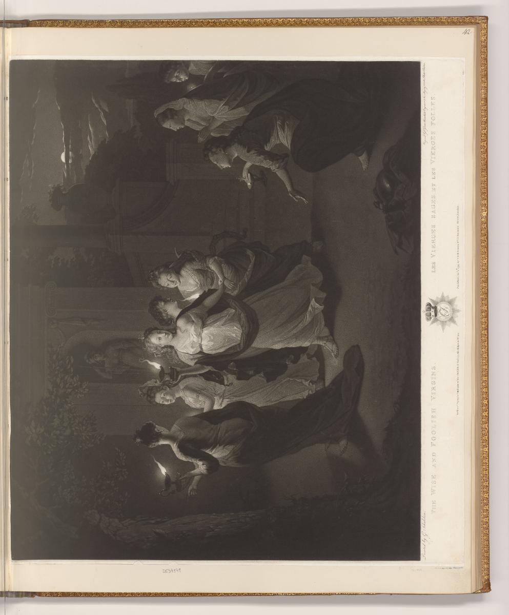 Schabblätter von Valentine Green, The Wise and Foolish Virgins, Inv. Nr.: England nach Sektione…
