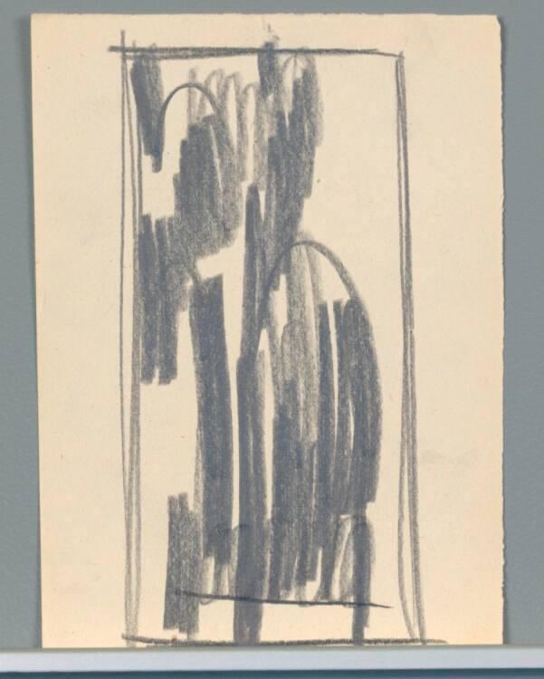 Hans Grünseis, Skizzenblatt, Inv. Nr.: 42878/2