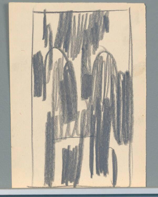 Hans Grünseis, Skizzenblatt, Inv. Nr.: 42878/3